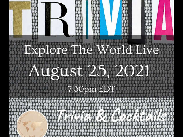 Who's up for some 'Trivia & Cocktails' this month?!