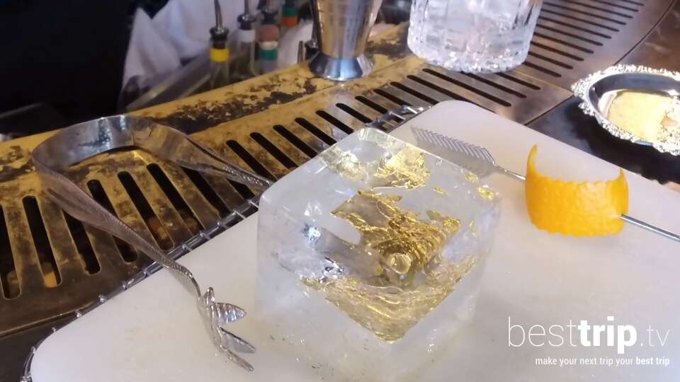 This Hotel Serves a Cocktail Made with Gold