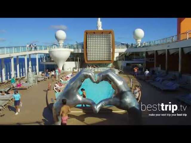 VIDEO: Celebrate the Christening and Get aTour of One of the Most Spectacular New Ships at Sea