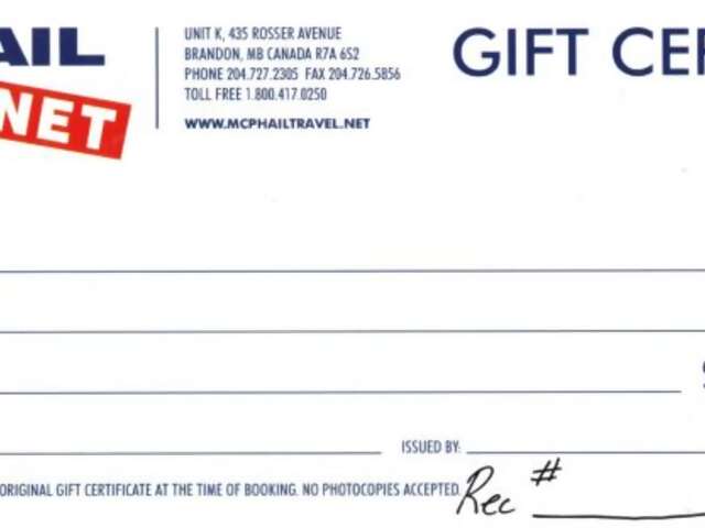 McPhail Travel Gift Cards