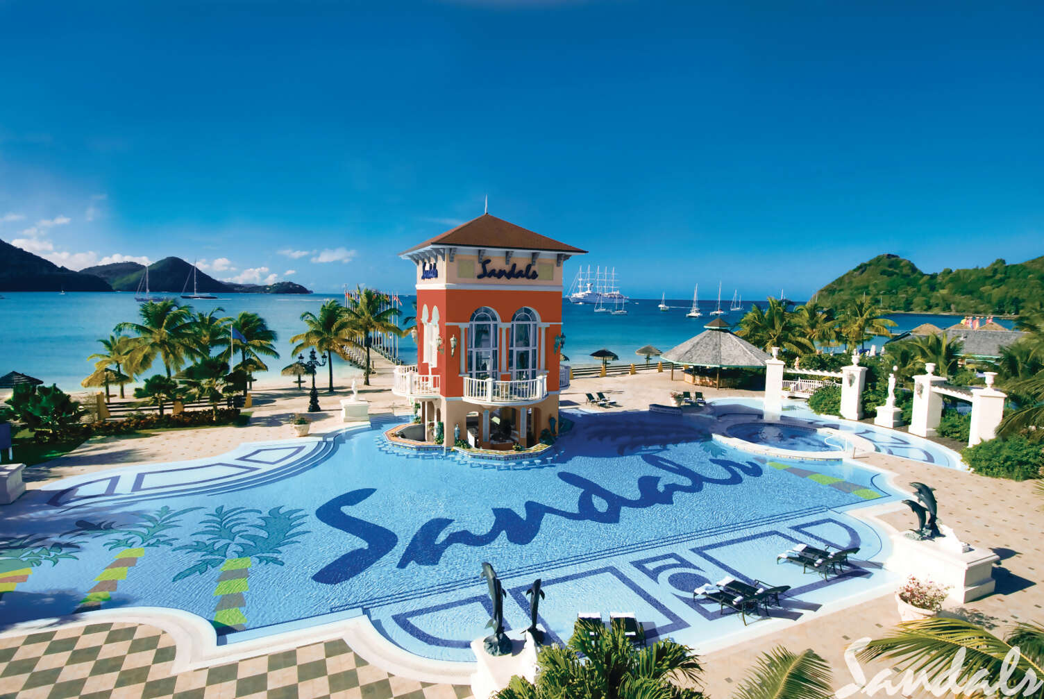 SANDALS AND BEACHES RESORTS CARIBBEAN DAY