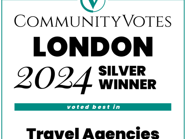 Silver Winner of the Community Votes for Best Travel Agency in 2023