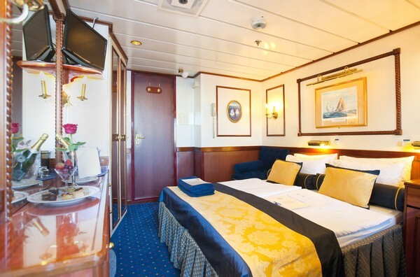 Cabin on the Star Clipper Tall Ship