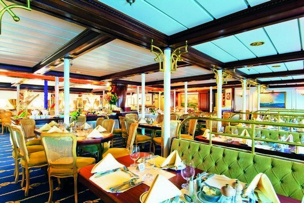 Dining Room on the Star Clipper