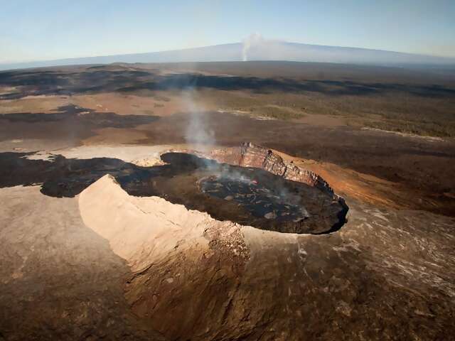 Get close to an active volcano at Hawaii Volcanoes National Park