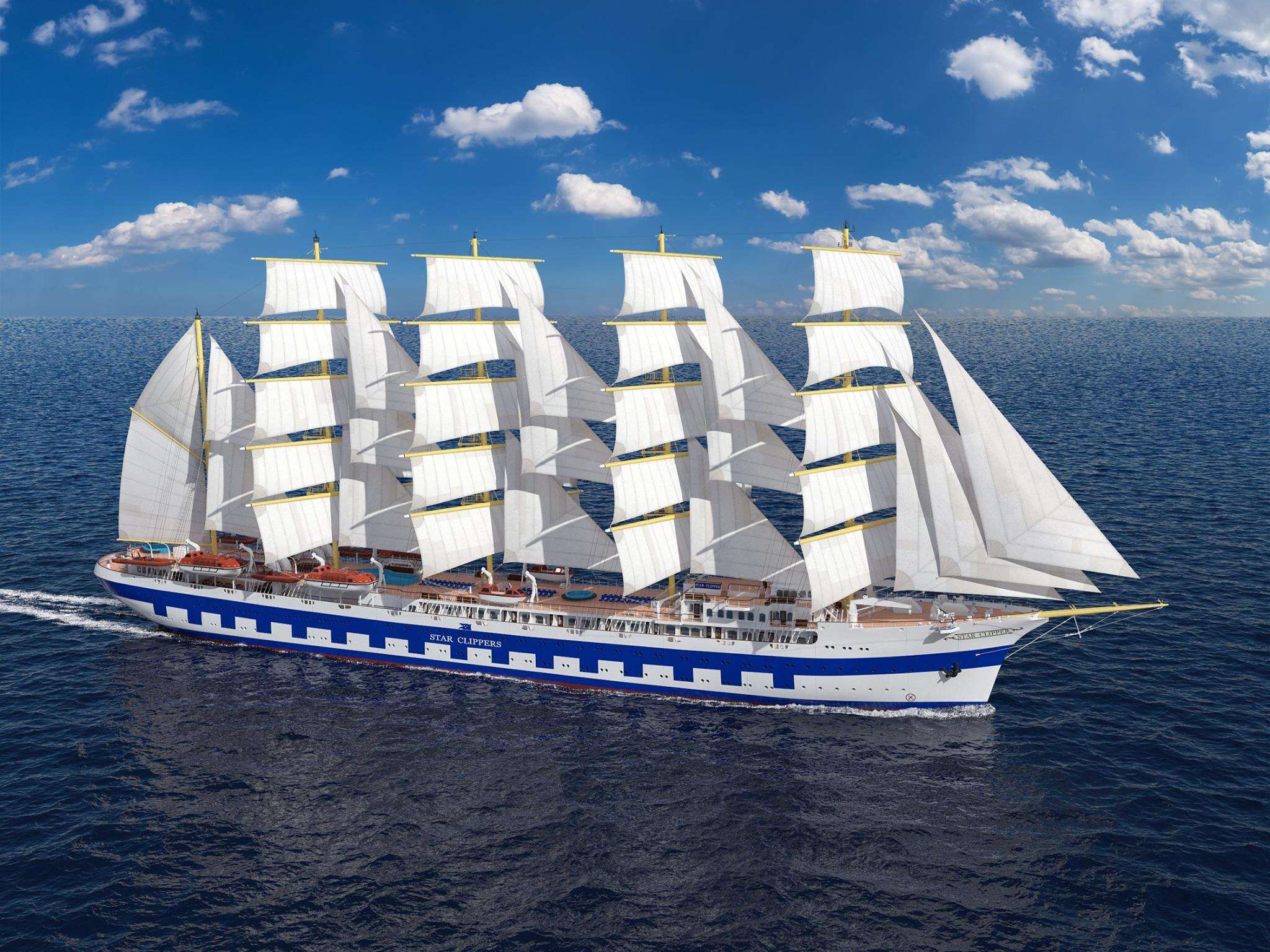 Tall Ship Sailing Cruise Line Recreates Largest Ship Of Its Kind