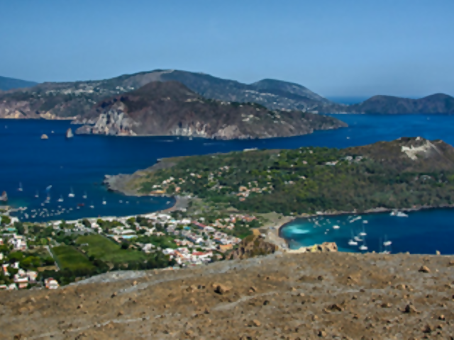 Visiting the  Aeolian Islands, Lipari