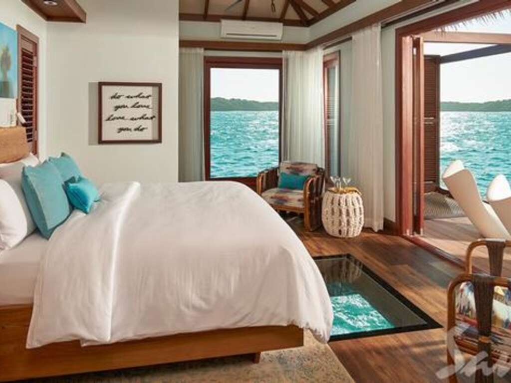 Over The Water Private Island Butler Honeymoon Bungalow - Owb Sandals Over the Water Butler Honeymoon Bungalow Jamaica