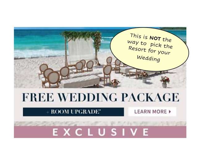 How to Choose the Best Resort for your Wedding