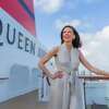 Broadway legend Sutton Foster performs onboard Cunard’s newest ship, Queen Anne during Miami maiden call