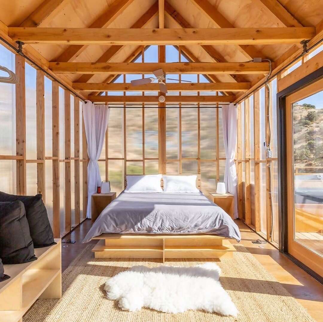 When all your walls are windows, there’s no need to let the light in