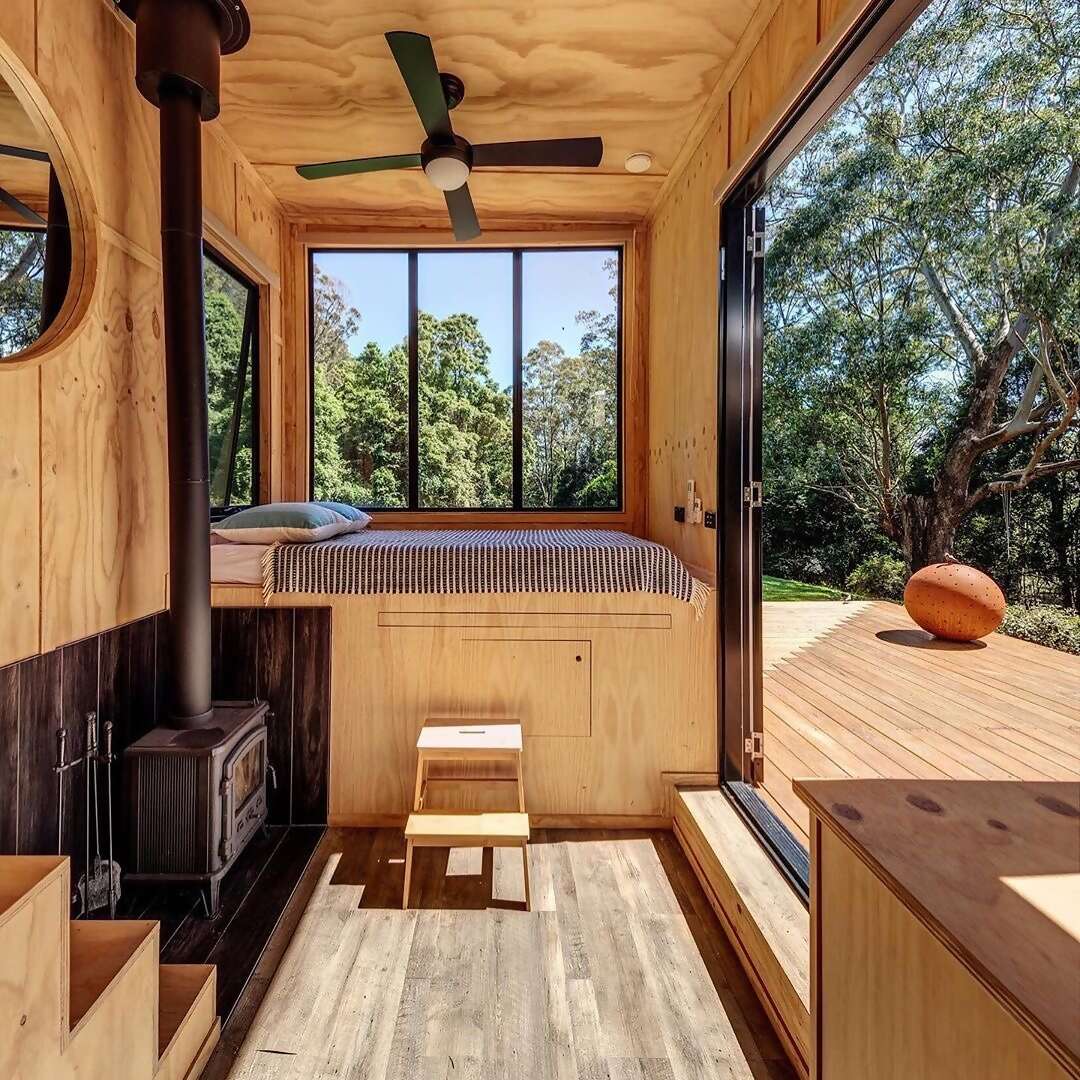 Only two hours from Sydney, Lucky’s tiny house lets you live among the wildlife of Kangaroo Valley