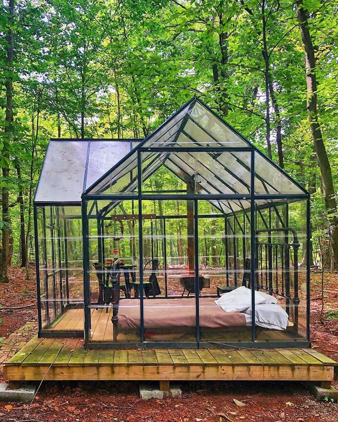 The only thing this greenhouse grows is your appreciation for the Hudson Valley