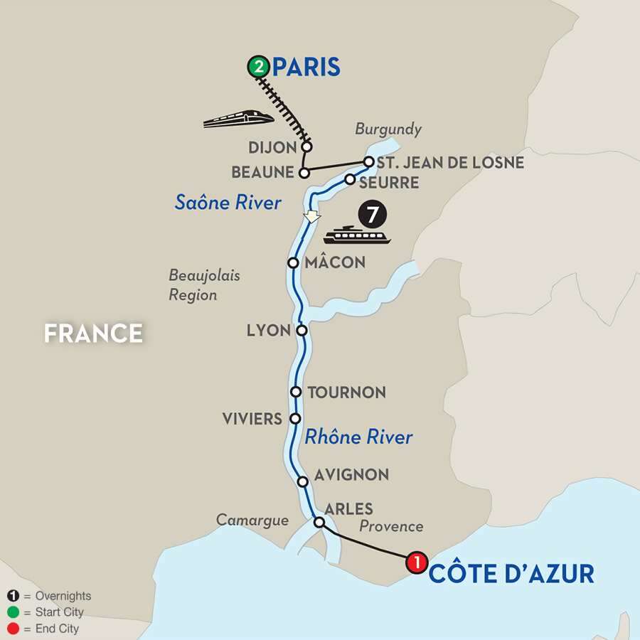 Burgundy & Provence for Wine Lovers