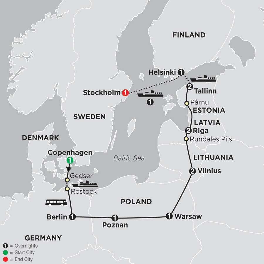The Baltic States & Scandinavia