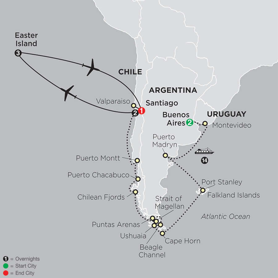 Cruising South America with Post Easter Island