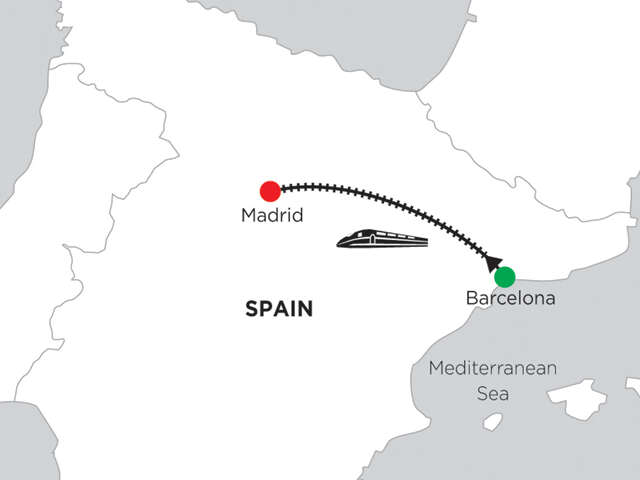 4 Nights Barcelona & 5 Nights Madrid