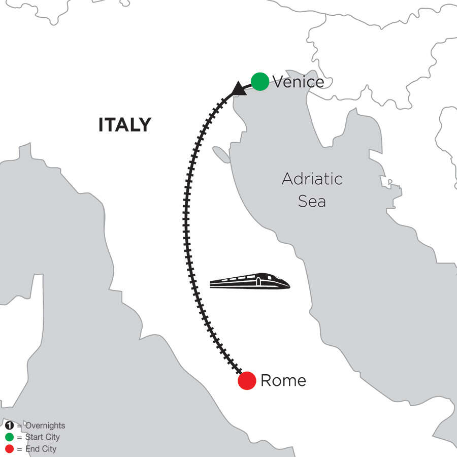 5 Nights Venice & 3 Nights Rome