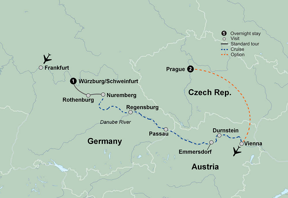 Christmas on the Danube featuring a 6-Night Danube River Cruise