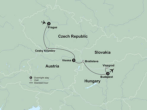 Imperial Cities featuring Prague, Vienna & Budapest