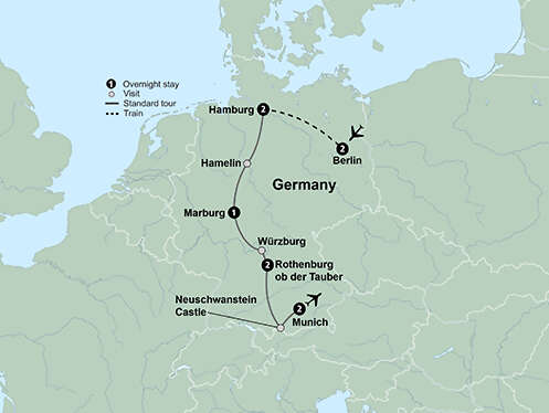 Germany’s Cultural Cities featuring the Romantic Road