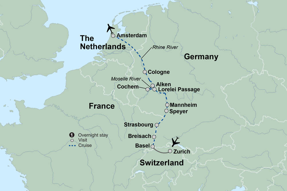 Magical Rhine and Moselle Rivers