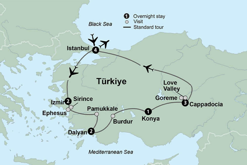 Treasures of Turkiye Istanbul, Ancient Ephesus & Cappadocia