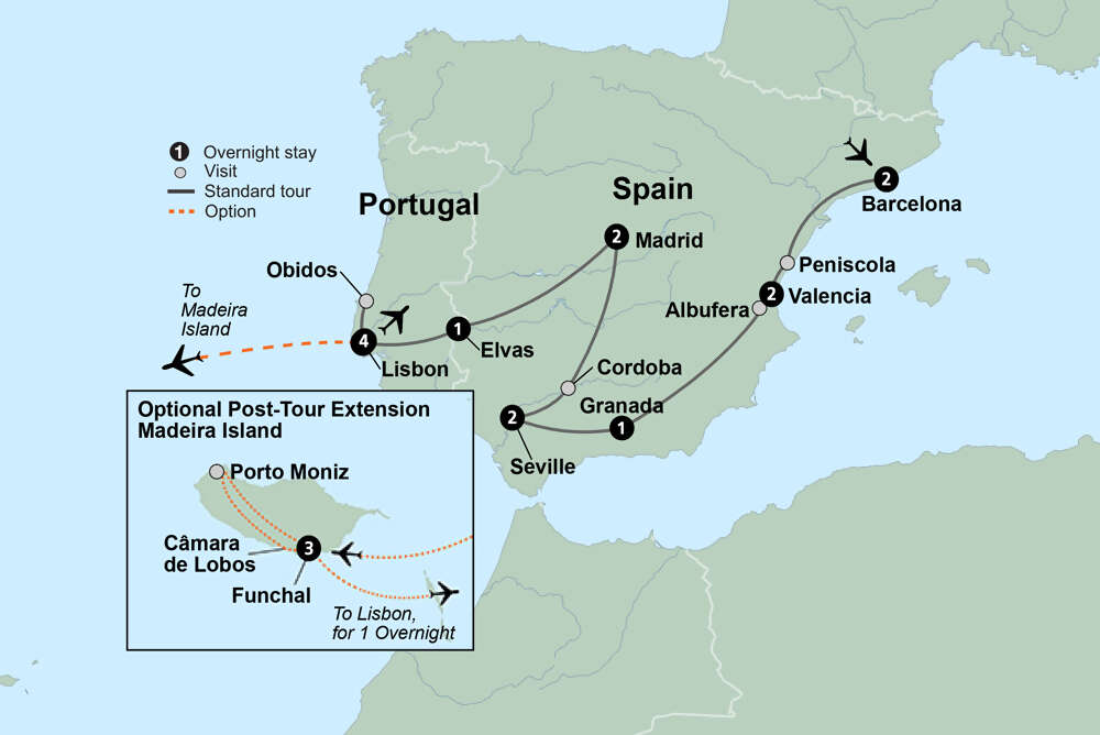 Spain's Classics & Portugal