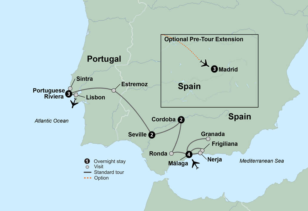Exploring Iberia: Southern Spain to Coastal Portugal