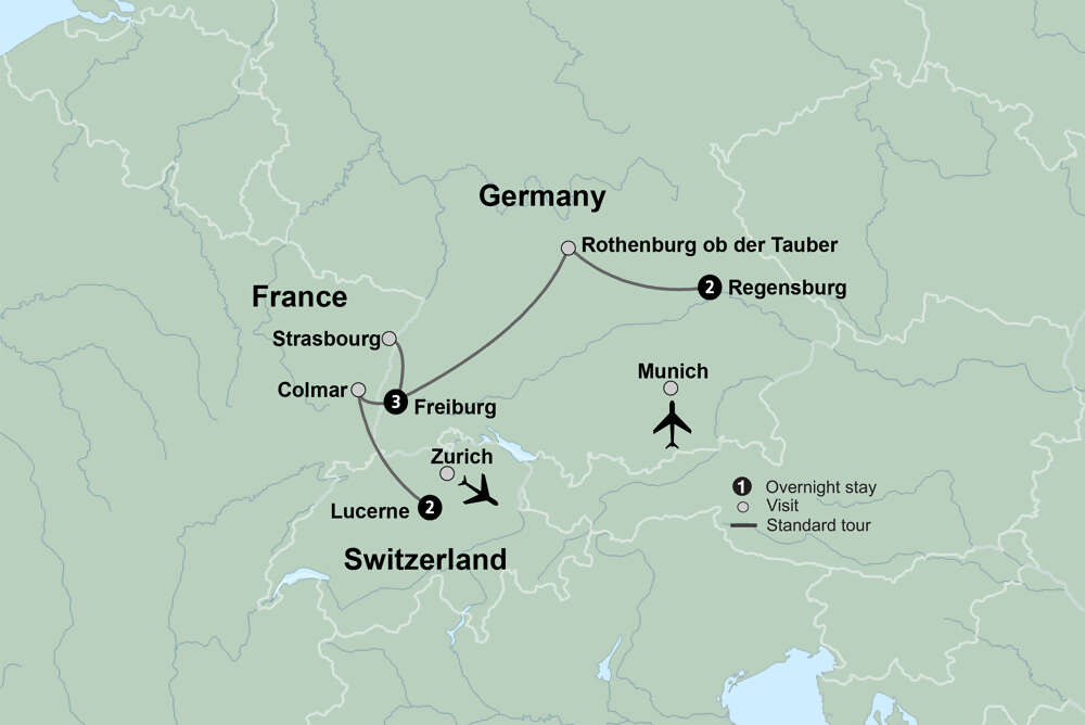 Enchanting Christmas Markets of Germany, Switzerland and France