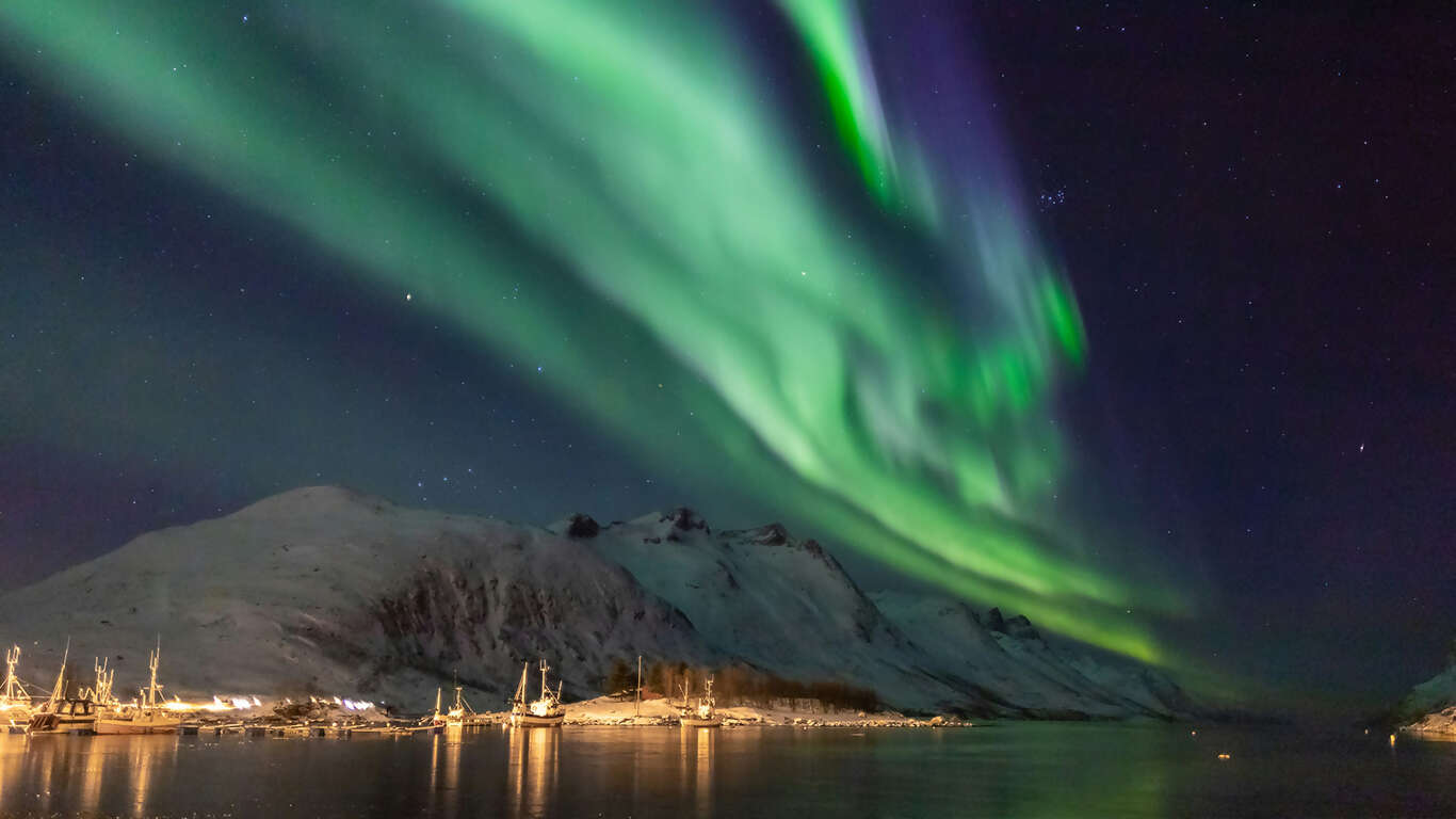 The Northern Lights of Norway by Sea
