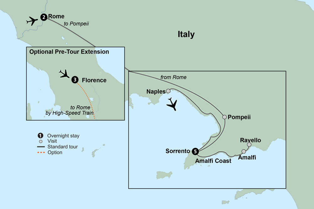 Rome & the Amalfi Coast: Christmas Season in Sorrento