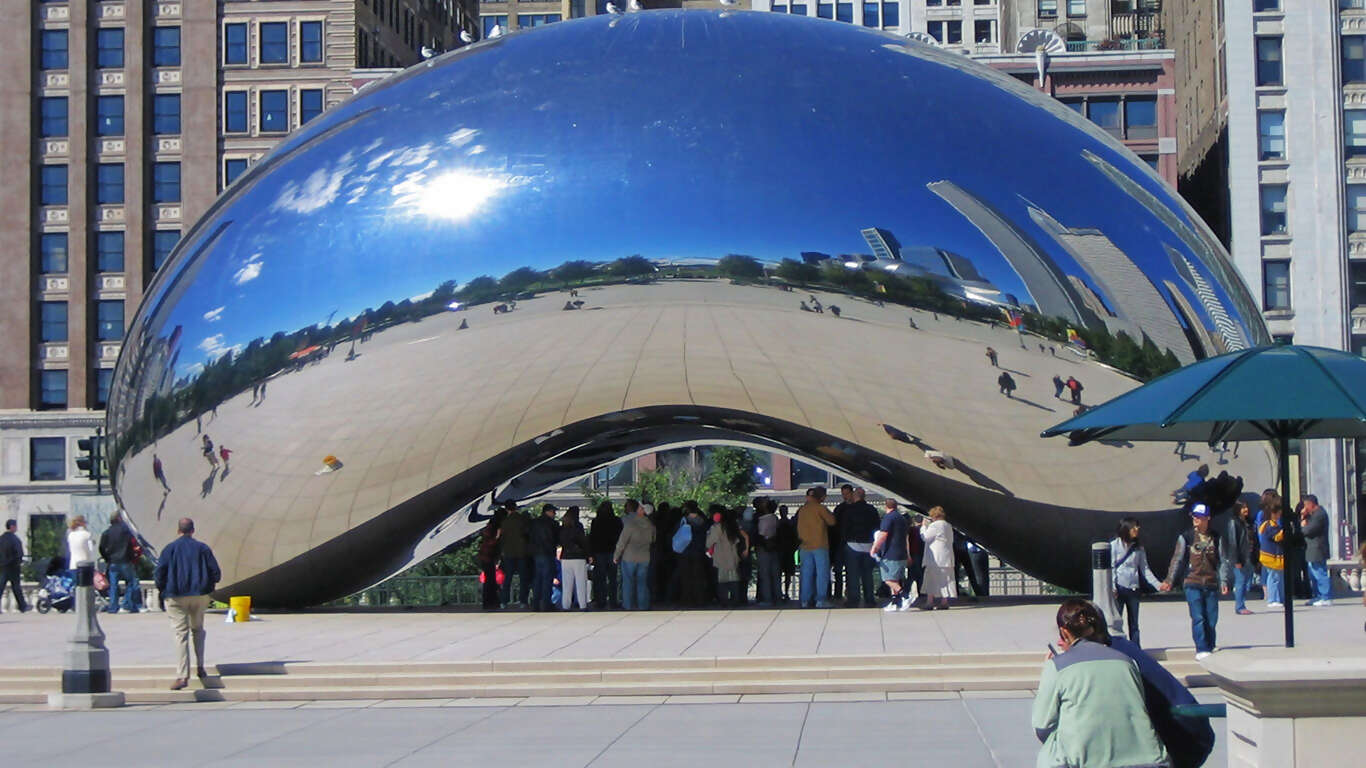 Mackinac Island featuring the Tulip Time Festival